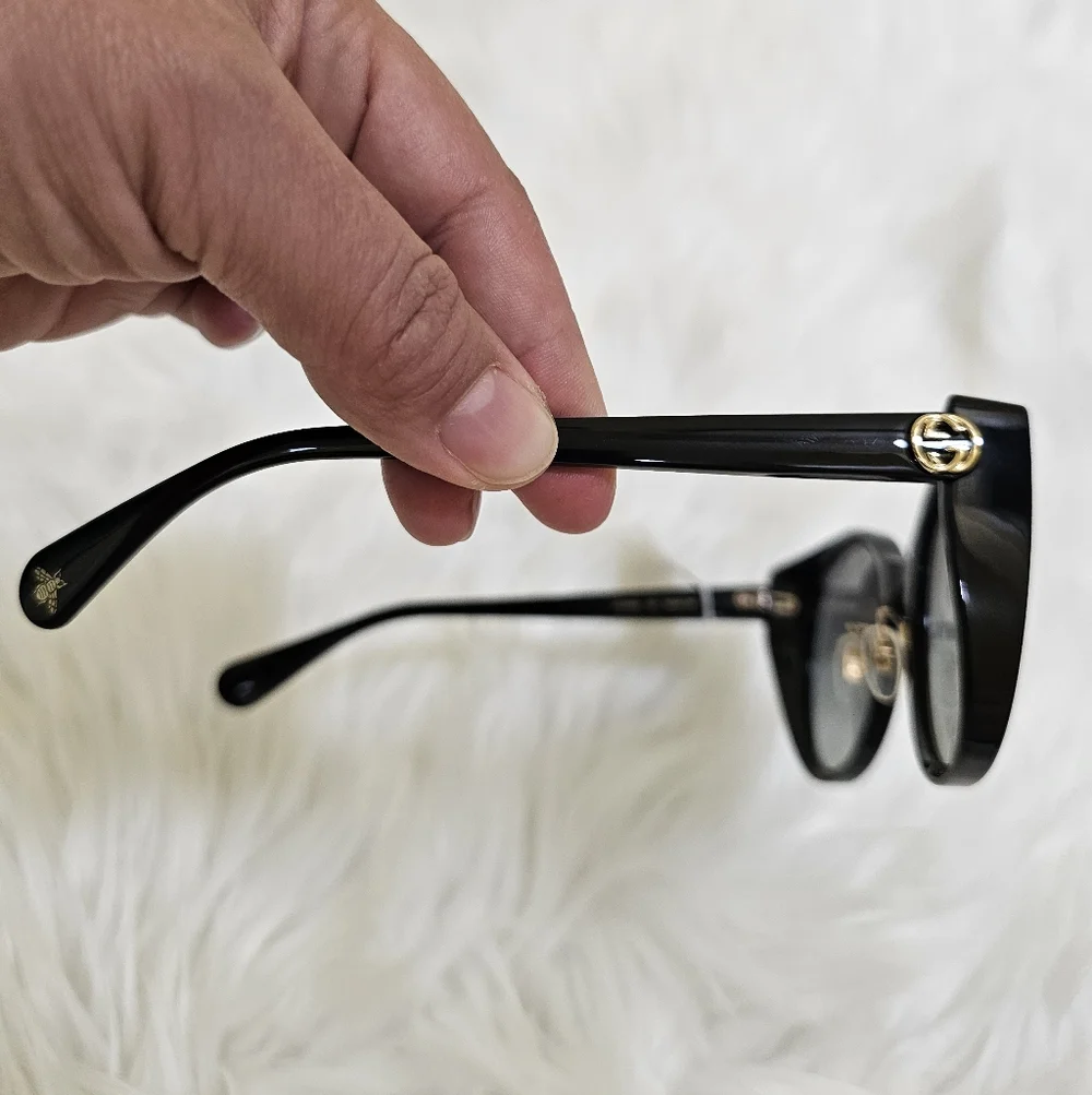 New Gucci 54mm Cat Eye Sunglasses - Picture 8 of 16